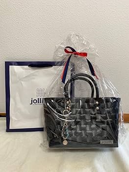 Amazon.co.jp: jolliesカゴバック チャーム付き ブラック : おもちゃ